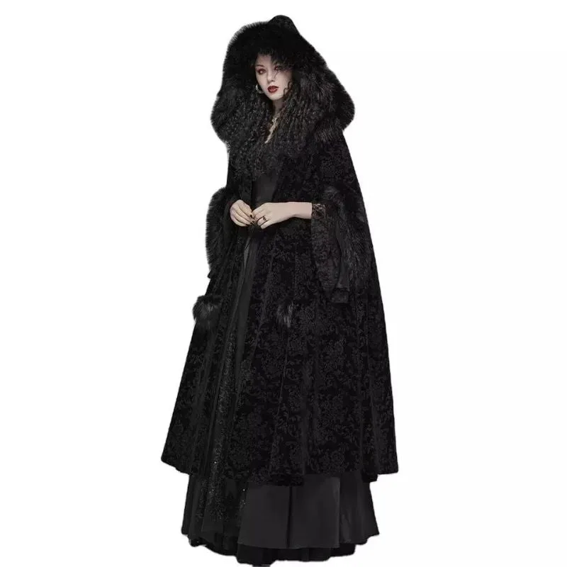 Cape-Mantel für Damen – Gothic
