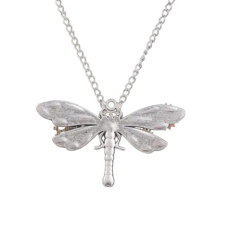 Ansicht 2 — Steampunk-Halskette – Schmetterling