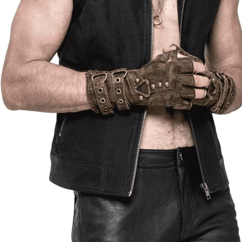 Ansicht 2 — Steampunk-Handschuhe für Herren