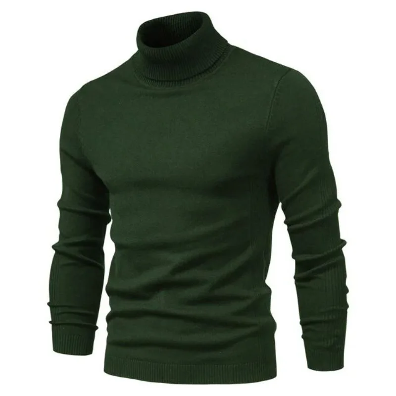 Ansicht 2 — Rollkragenpullover für Herren – Slim