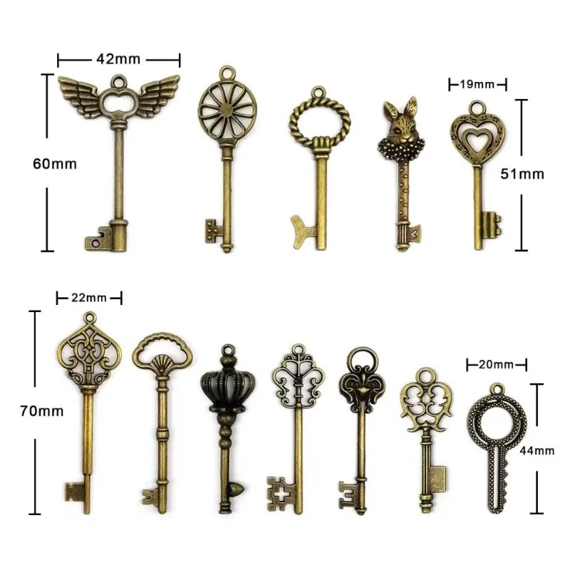 Ansicht 2 — Steampunk-Schlüssel