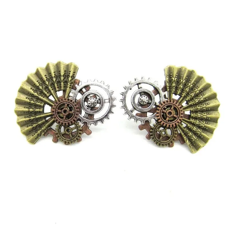 Ansicht 25 — Steampunk-Ohrringe – Hängend