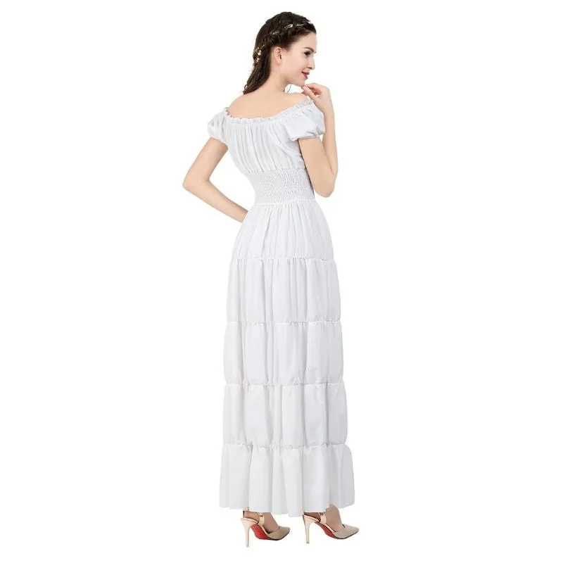Ansicht 4 — Steampunk-Kleid – weiß