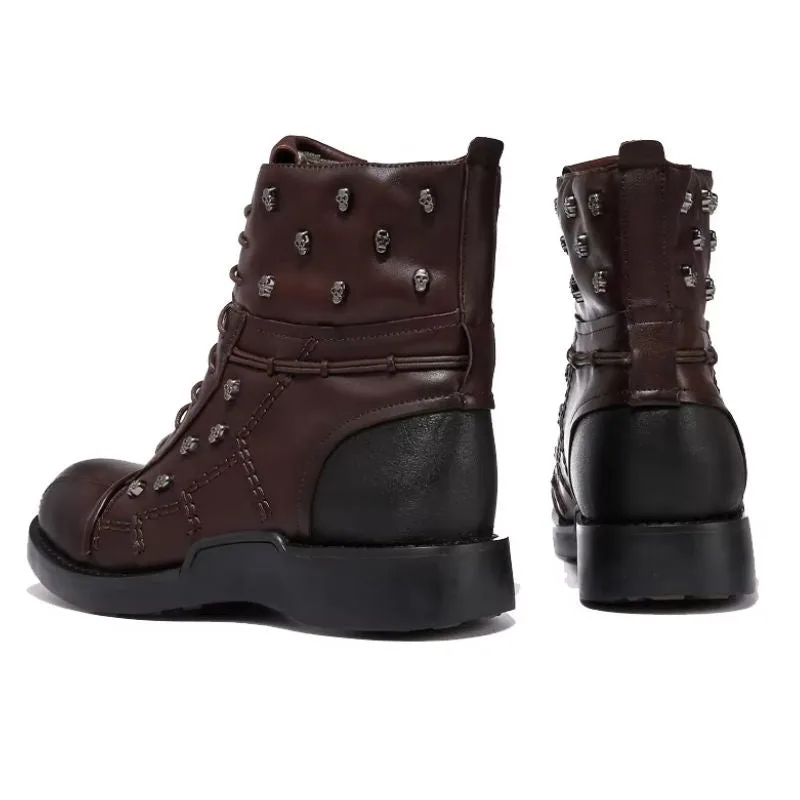 Ansicht 5 — Stiefeletten – Motorradstil braun