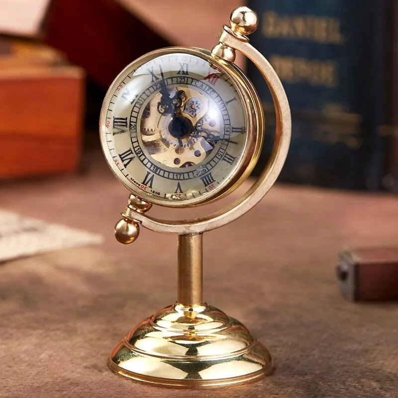 Ansicht 4 — Steampunk-Tischuhr – Schreibtisch mechanisch