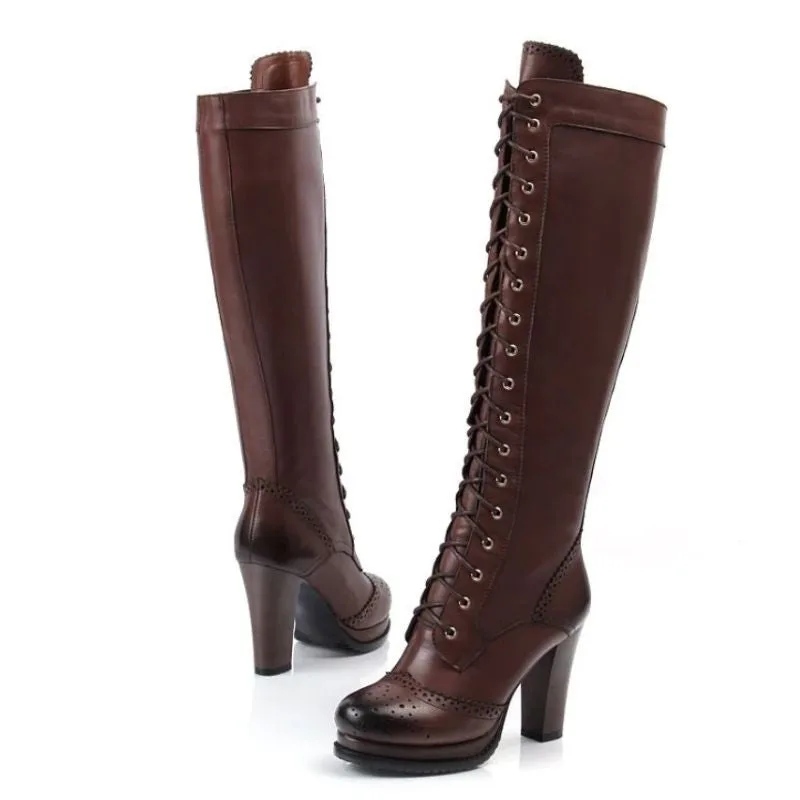 Ansicht 12 — Stiefel – viktorianisch aus Leder & Kunstleder