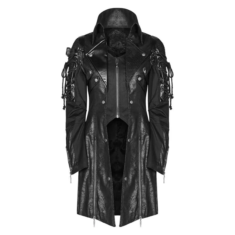Ansicht 2 — Steampunk-Mantel – Gothic lang