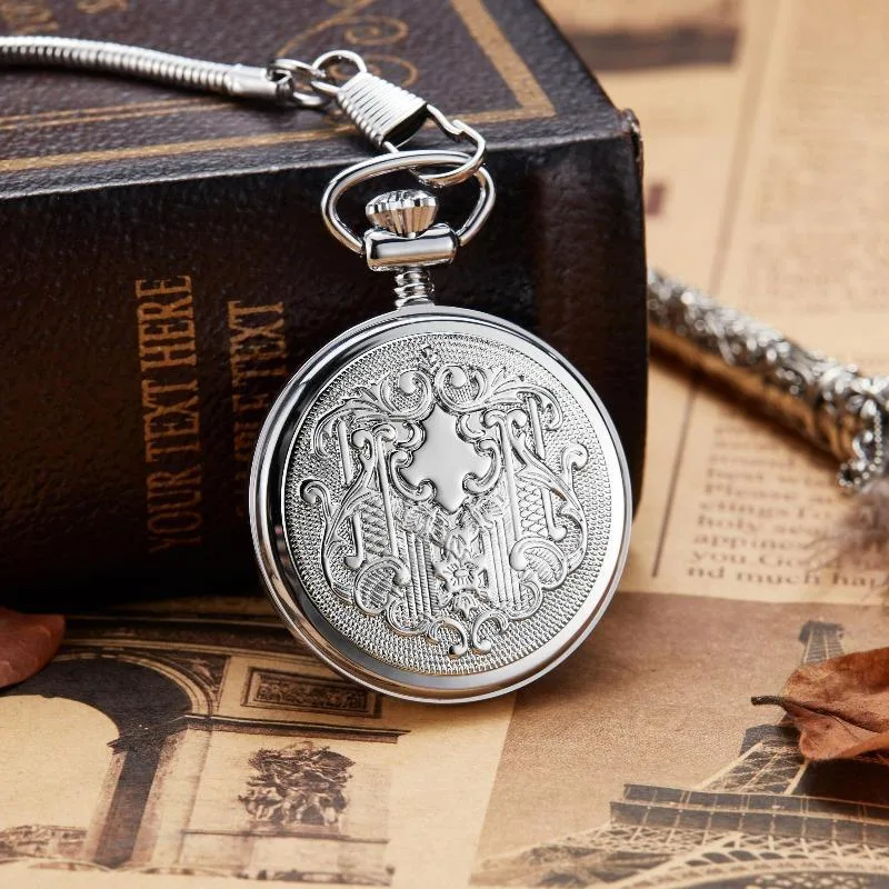 Ansicht 2 — Steampunk-Taschenuhr – mit Arabische Ziffern