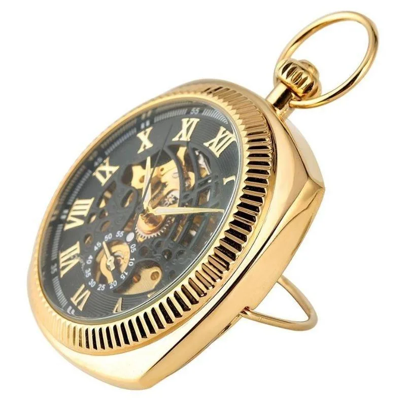 Ansicht 5 — Taschenuhr – quadratisch antik-look