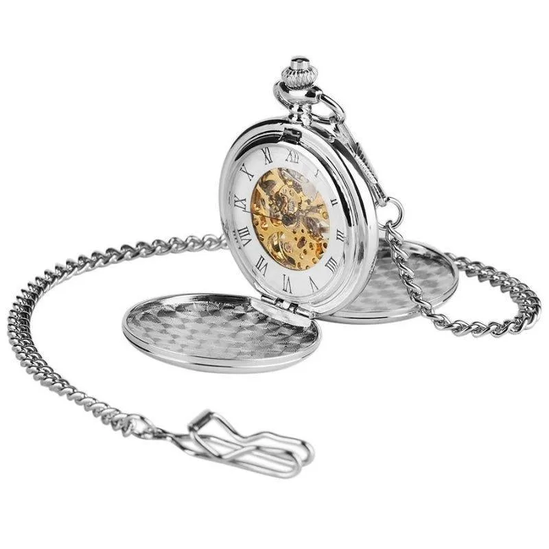 Ansicht 3 — Taschenuhr – mechanisch antik-look