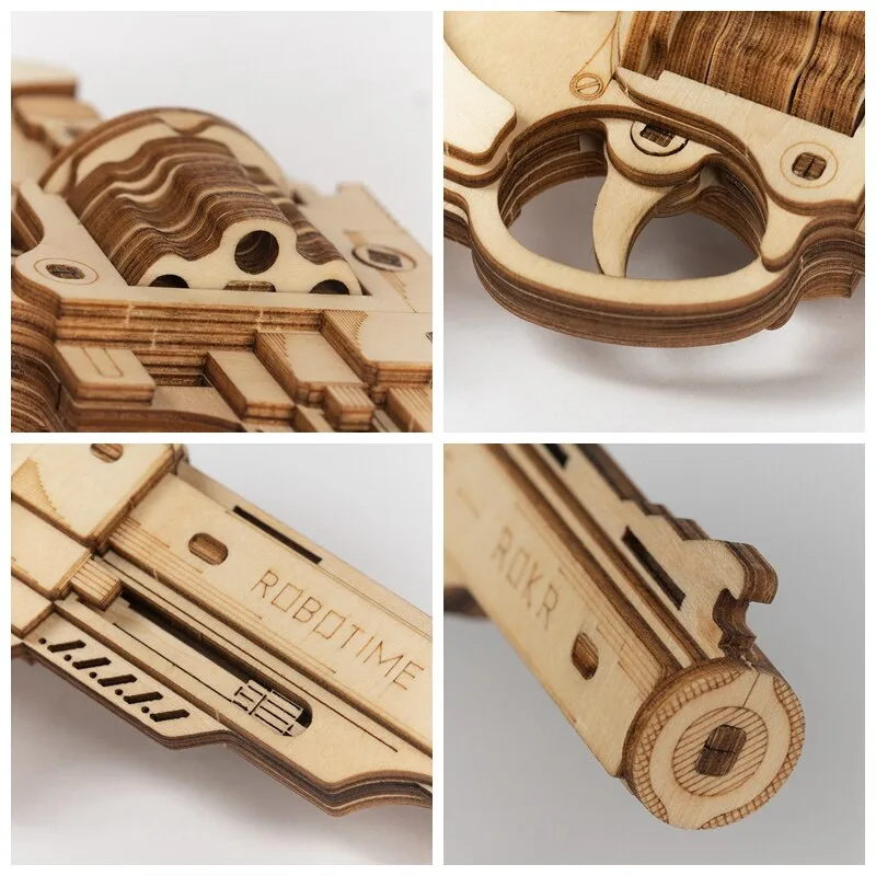 Ansicht 4 — Pistolenmodell – Holz DIY