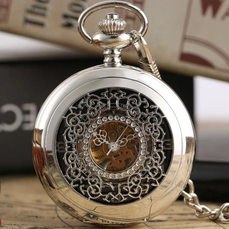 Ansicht 5 — Taschenuhr – antik-look aus Stahl (Box)