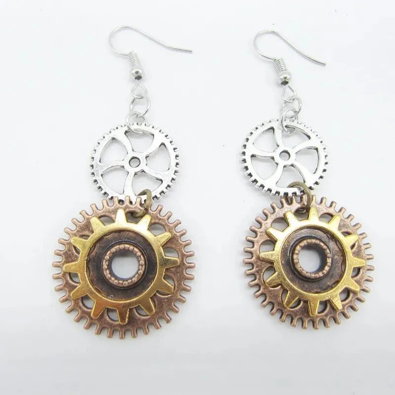 Ansicht 43 — Steampunk-Ohrringe – Hängend