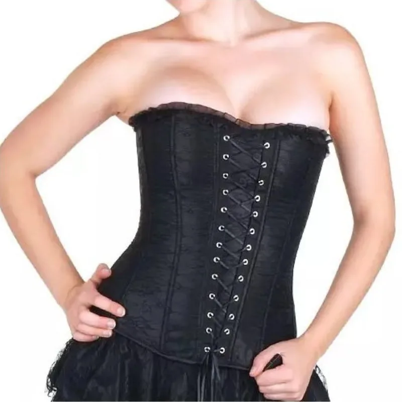 Ansicht 2 — Steampunk-Korsett – mit Schnürung