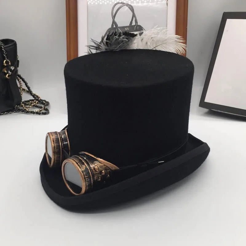 Ansicht 2 — Steampunk-Hut – Ada Lovelace