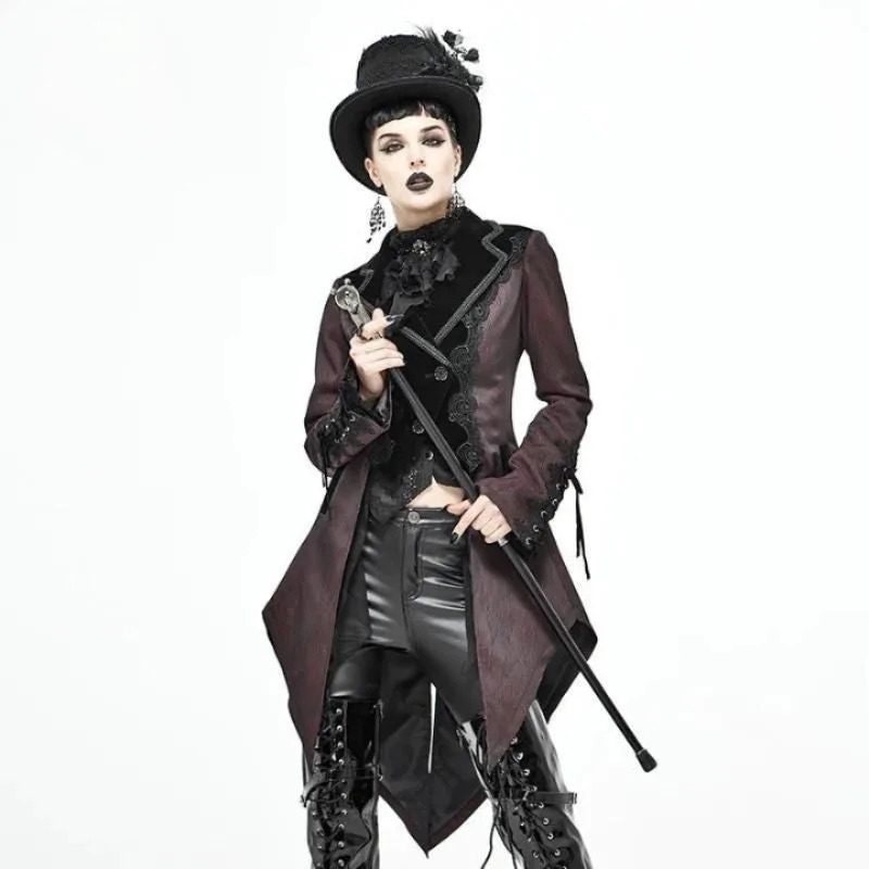 Ansicht 2 — Steampunk-Jacke – Frackstil