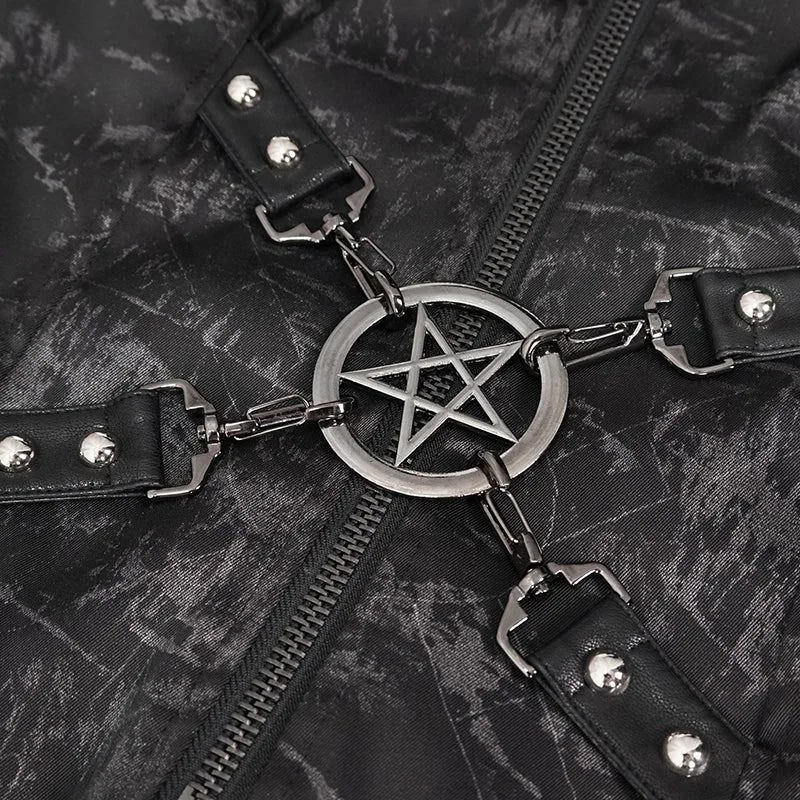 Ansicht 6 — Mantel für Damen – Metall Rock Punk