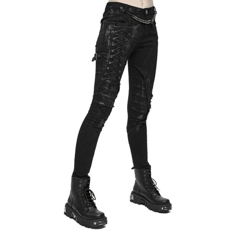 Ansicht 3 — Steampunk-Hose für Damen – Rock