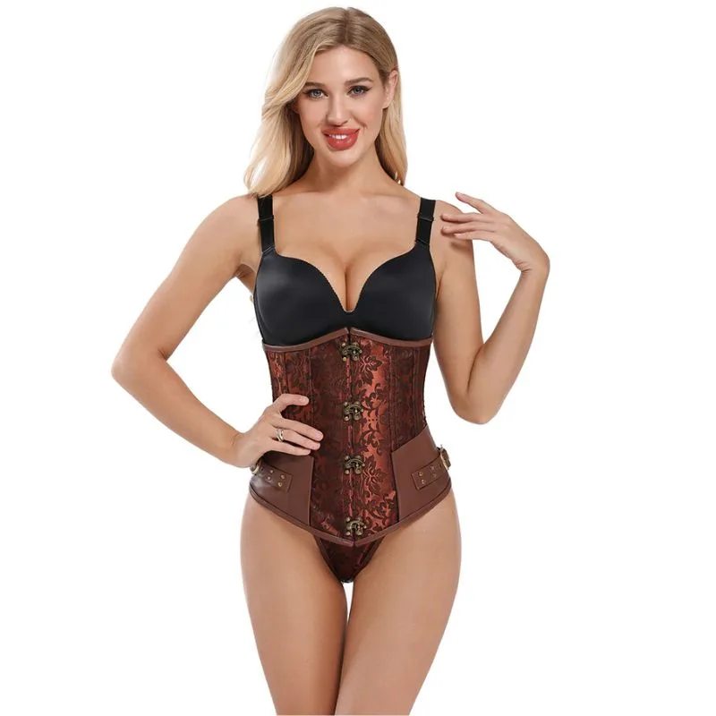 Ansicht 2 — Steampunk-Korsett – Taillenbetonung