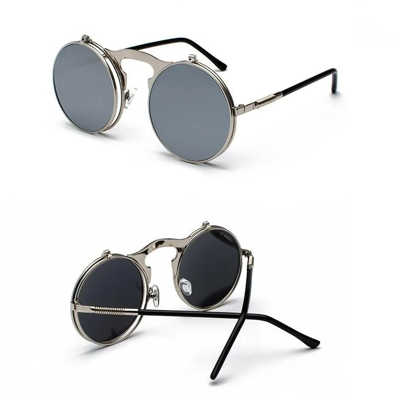 Ansicht 6 — Steampunk-Brille – Doppelte Gläser
