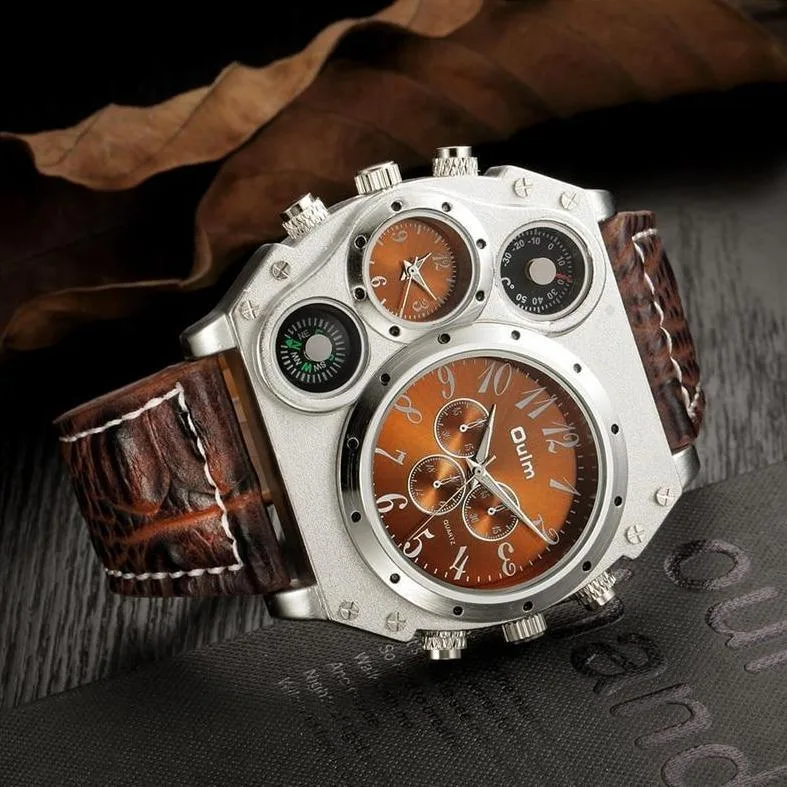 Ansicht 6 — Steampunk-Uhr für Herren – Kompass