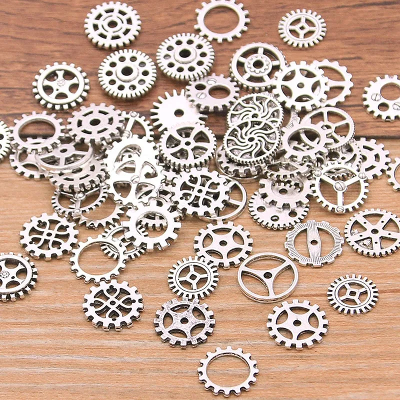 Ansicht 11 — Steampunk-Zahnrad-Set