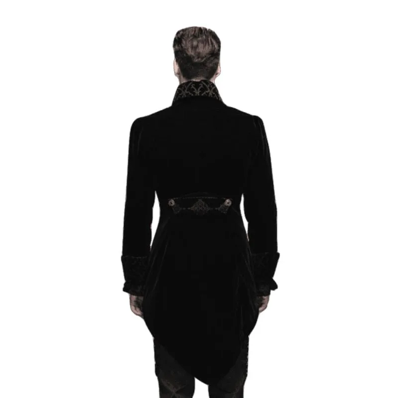 Ansicht 3 — Jacke für Herren – Samt Gothic