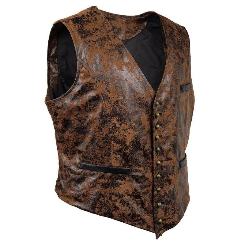 Ansicht 2 — Steampunk-Jackett – Antik-Finish