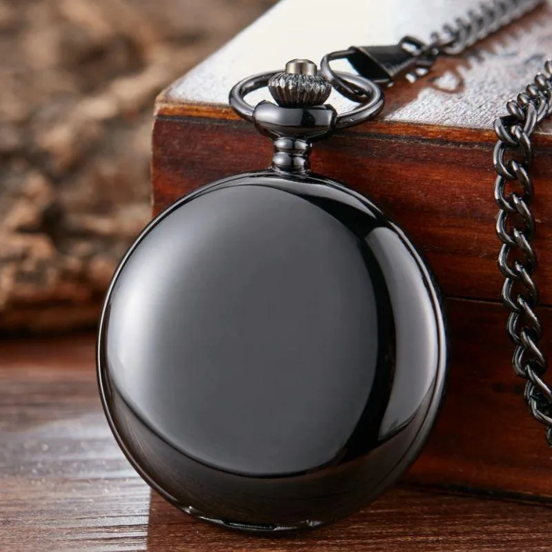 Ansicht 3 — Taschenuhr – Zifferblatt schwarz