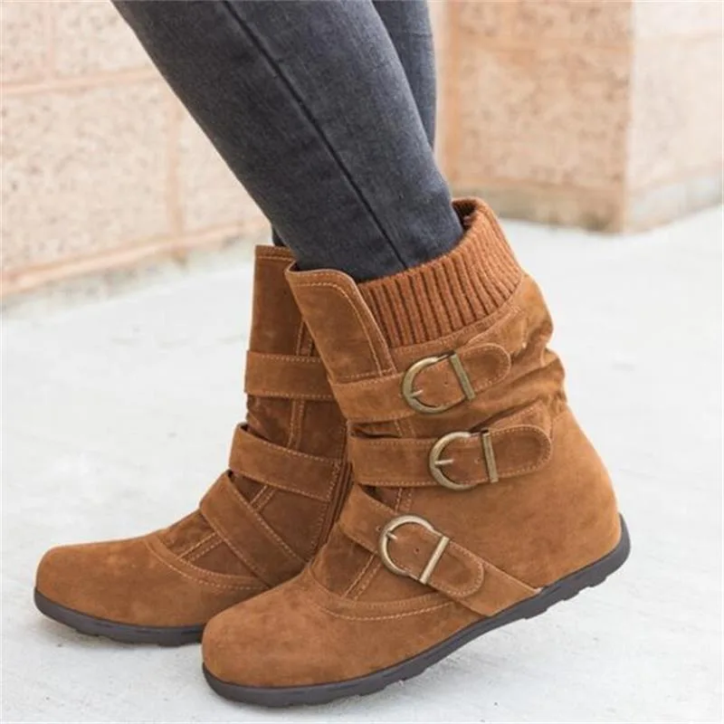 Ansicht 3 — Steampunk-Stiefeletten für Damen – Gefüttert