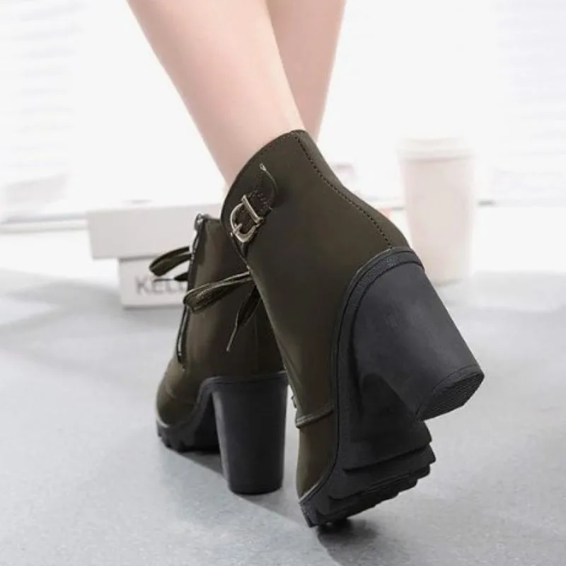 Ansicht 5 — Stiefeletten – mit Blockabsatz