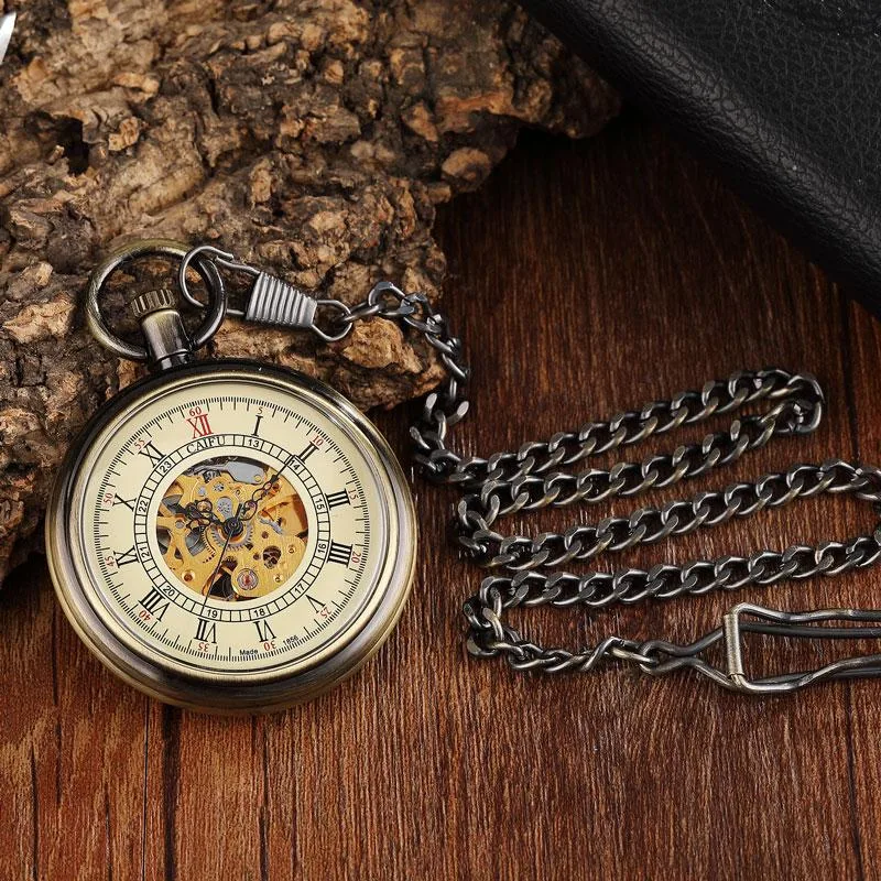 Ansicht 3 — Steampunk-Taschenuhr – Tasche