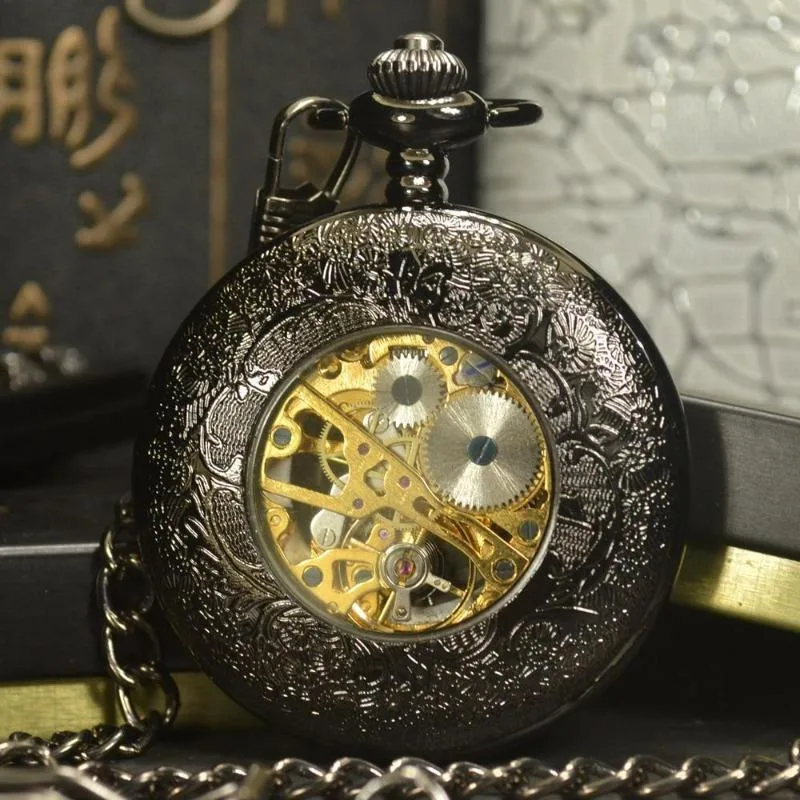 Ansicht 4 — Steampunk-Taschenuhr – Black Persona