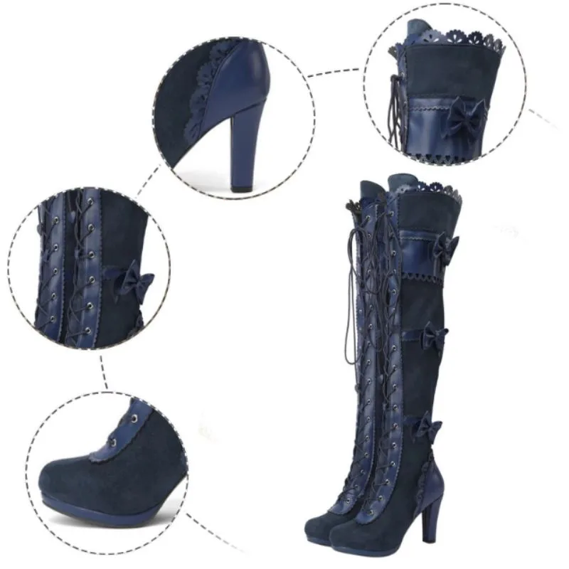 Ansicht 5 — Steampunk-Stiefel – Spitze