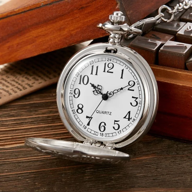 Ansicht 3 — Steampunk-Taschenuhr – Quarz