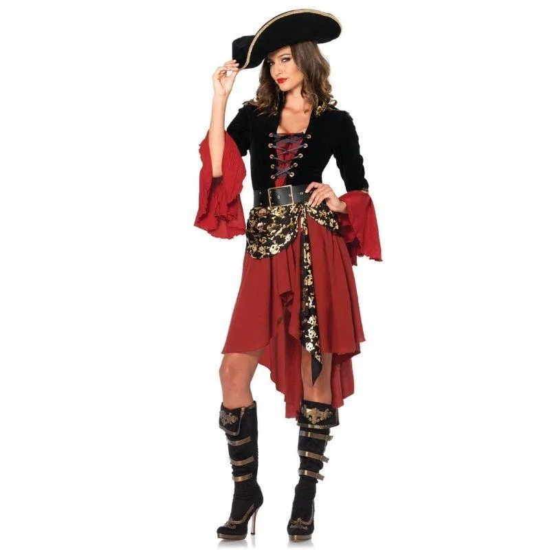 Steampunk-Kostüm für Damen – Piratenstil