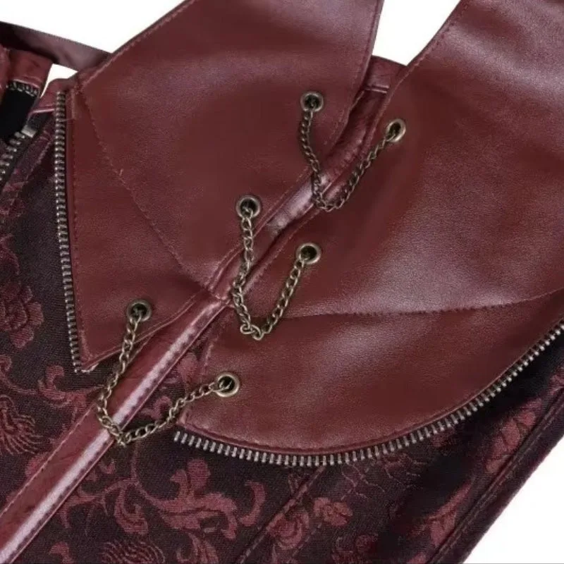 Ansicht 6 — Steampunk-Korsett – Große Größen