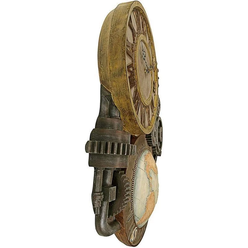 Ansicht 5 — Steampunk-Uhr – Modell 2