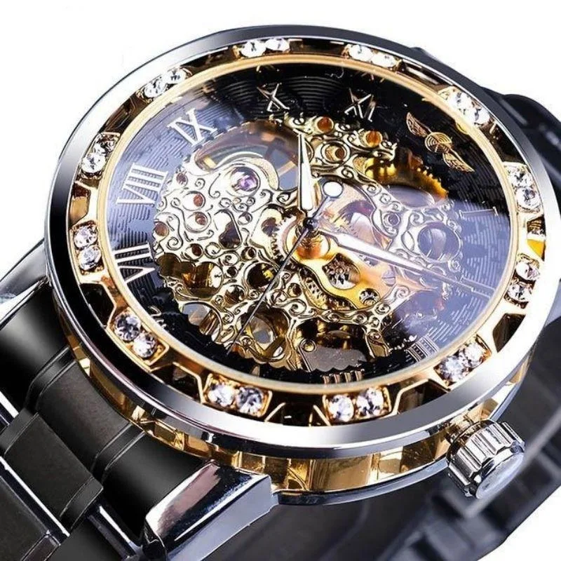 Ansicht 6 — Steampunk-Uhr – Eleganter Stil