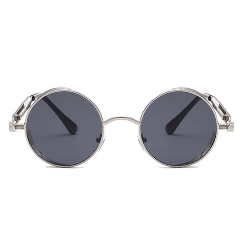 Ansicht 8 — Sonnenbrille – rund aus Metall