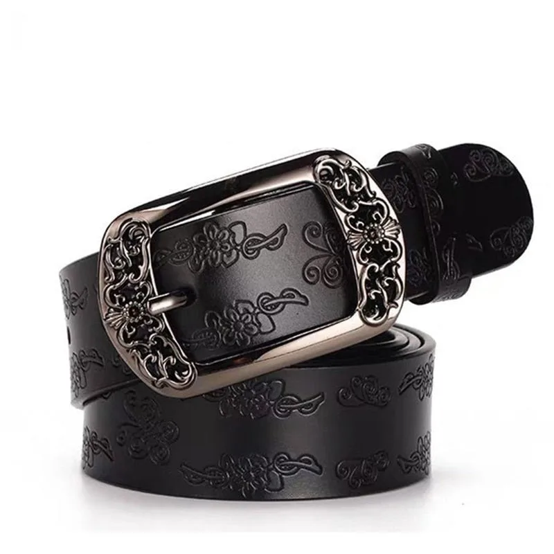 Steampunk-Gürtel für Damen – Kunstleder