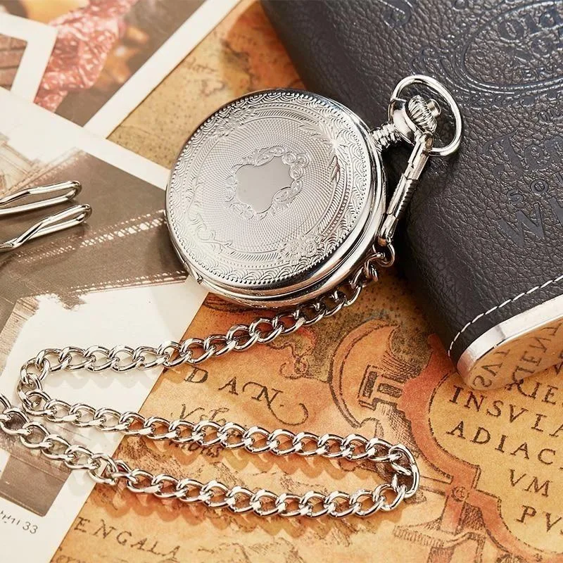 Taschenuhr – silberfarben antik-look