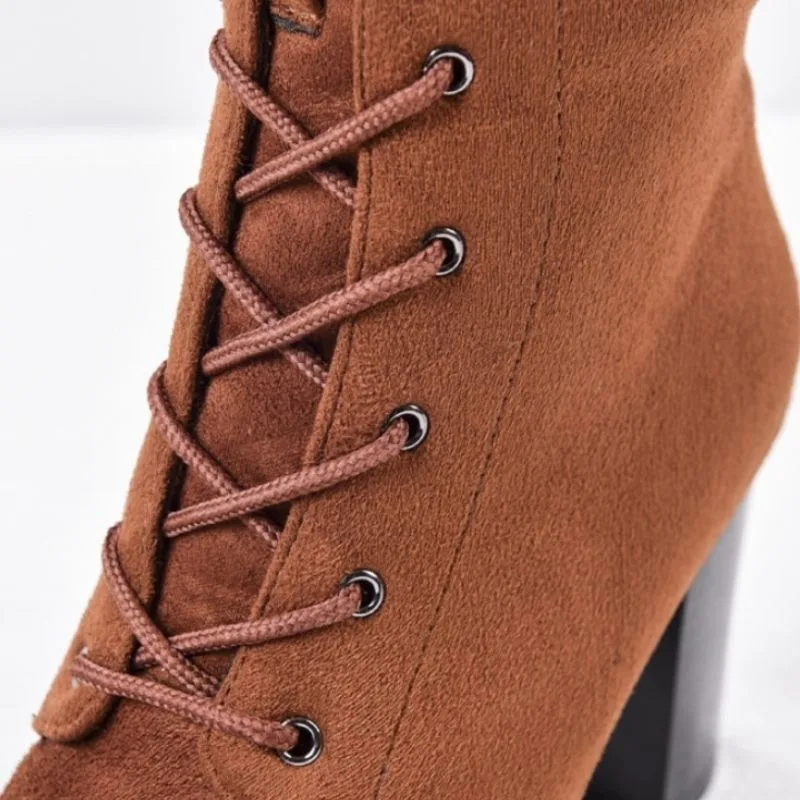 Ansicht 8 — Stiefel für Damen – hoch mit Schnürung