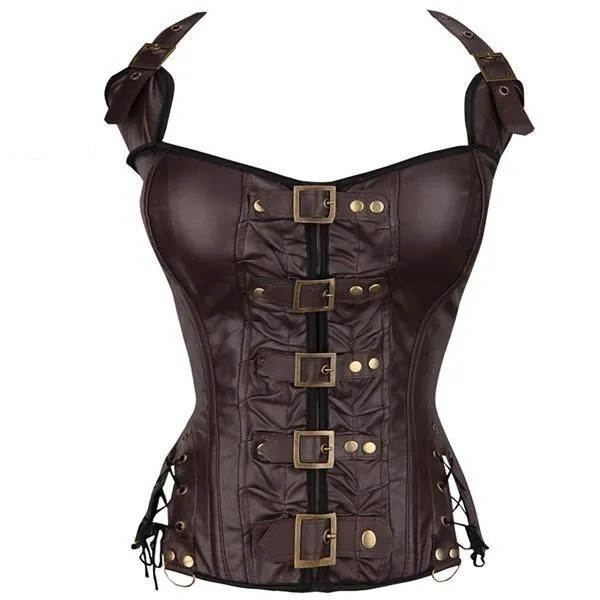Ansicht 10 — Steampunk-Korsett – Abenteurerin