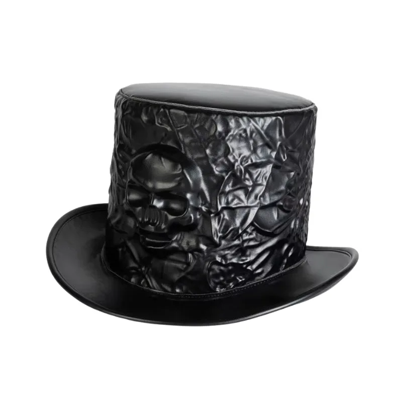 Ansicht 9 — Steampunk-Hut – Totenkopf – Modell 2