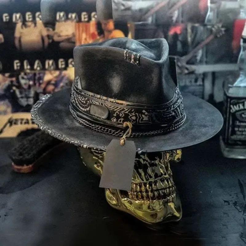 Ansicht 2 — Steampunk-Hut – Cowboy