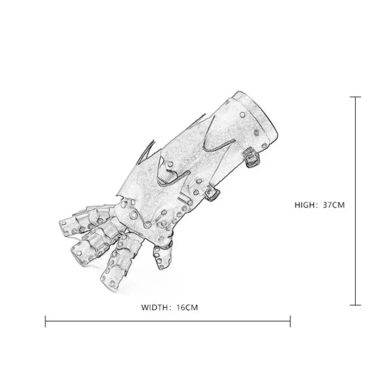 Ansicht 2 — Steampunk-Handstulpe