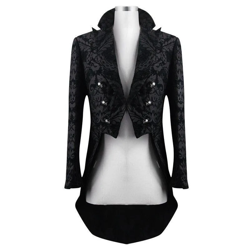 Ansicht 4 — Steampunk-Jacke – Gothic schwarz