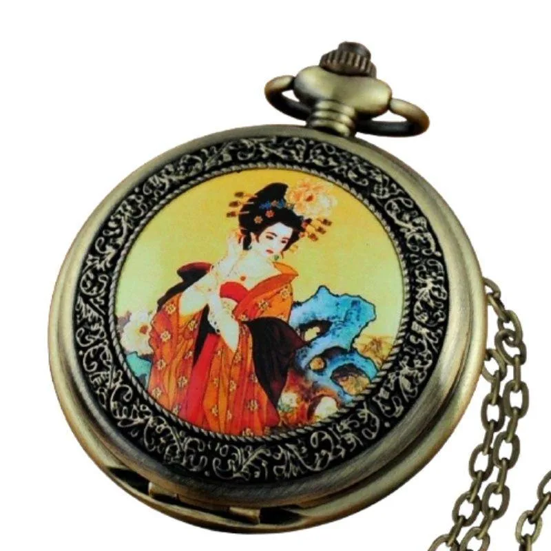 Steampunk-Taschenuhr – japanisch