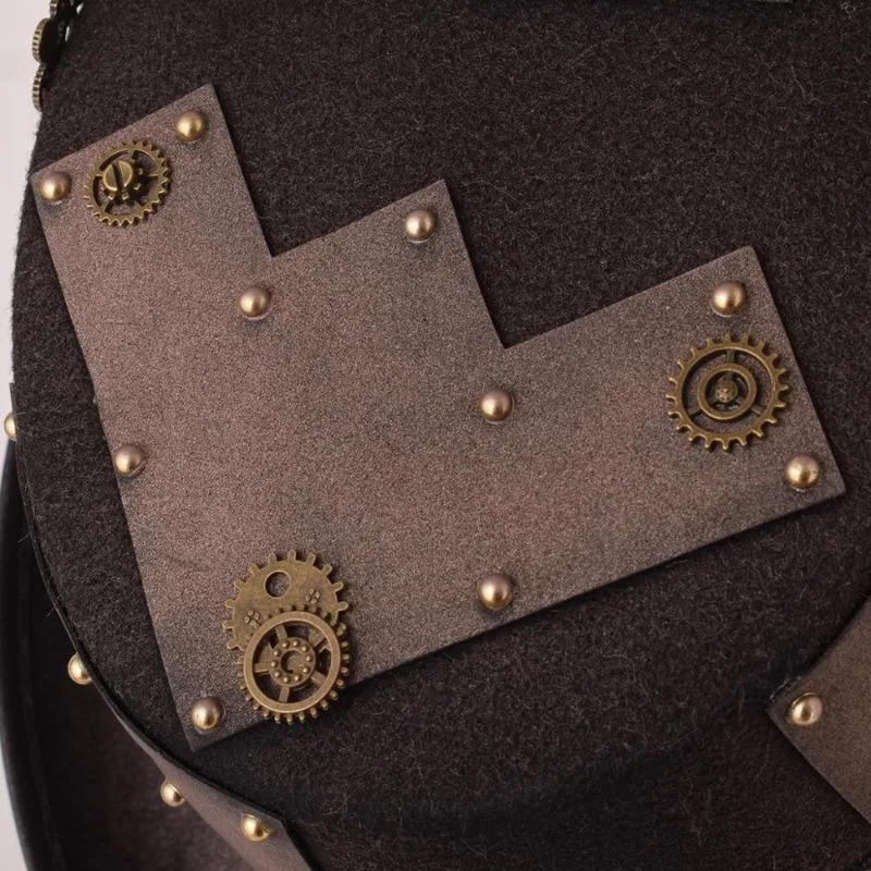 Ansicht 4 — Steampunk-Hut – braun